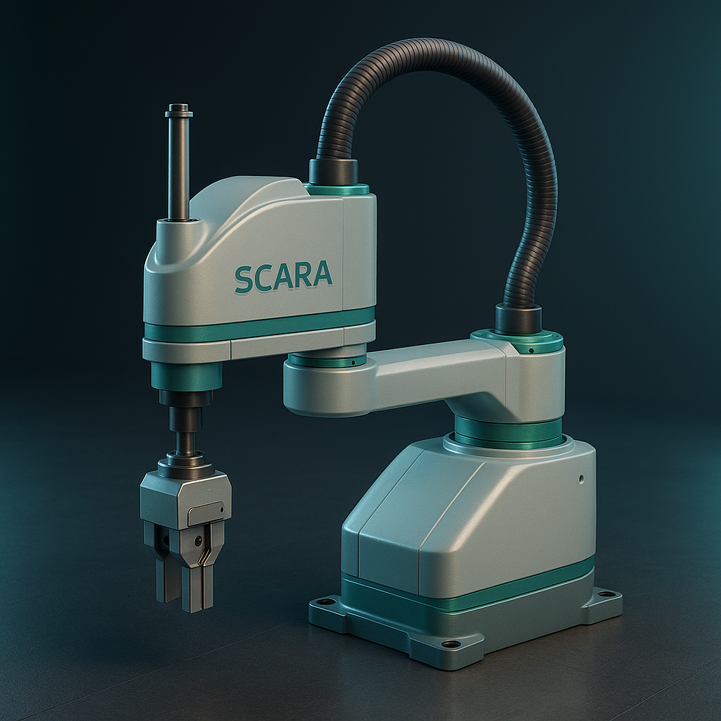 SCARA robot งานประกอบอิเล็กทรอนิกส์